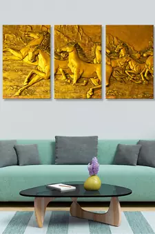 999store Gold Canvas paintings