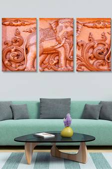 999store Orange Canvas paintings