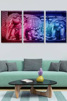 999store Red Canvas paintings