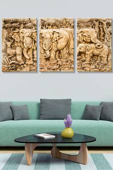 999store Brown Canvas paintings