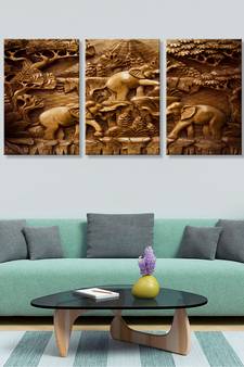 999store Brown Canvas paintings