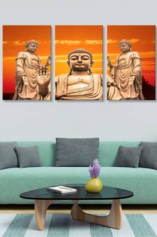 999store Brown Canvas paintings