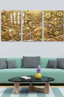 999store Brown Canvas paintings