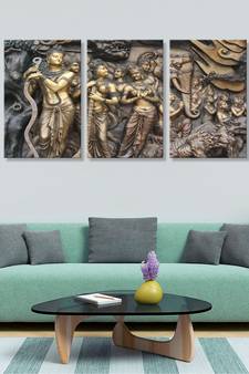 999store Brown Canvas paintings