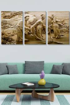 999store Brown Canvas paintings