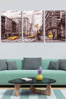 999store Grey Canvas paintings