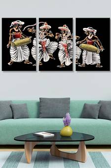 999store Black Canvas paintings