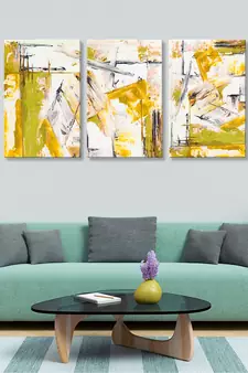 999store Grey Canvas paintings