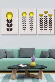 999store Grey Canvas paintings