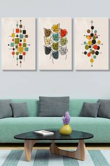 999store Grey Canvas paintings