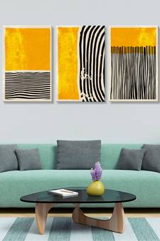 999store Yellow Canvas paintings