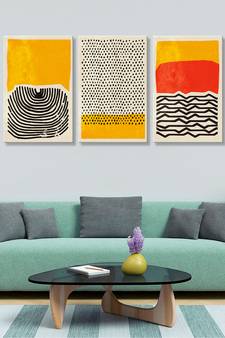 999store Yellow Canvas paintings