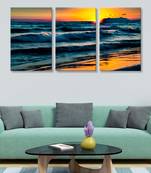 999store Blue Canvas paintings