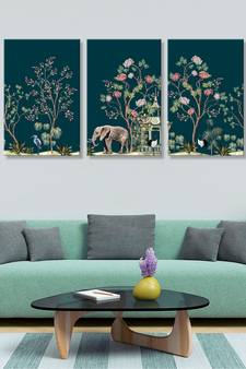 999store Green Canvas paintings