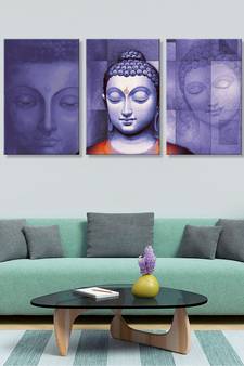 999store Blue Canvas paintings