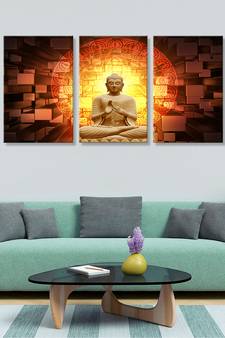 999store Brown Canvas paintings