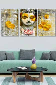 999store Yellow Canvas paintings