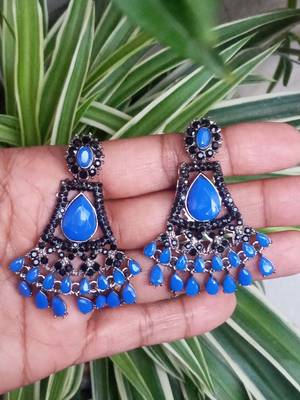 Blue designer-jewellery 1