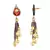 Carnation Pink & Maroon Necklace Set