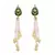 Fuschia Pink & Green Necklace Set
