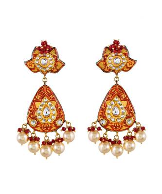 Red Hasli Style Necklace Set 5