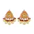 Coral peach necklace set