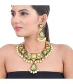 Emerald Green Hasli Style Necklace Set