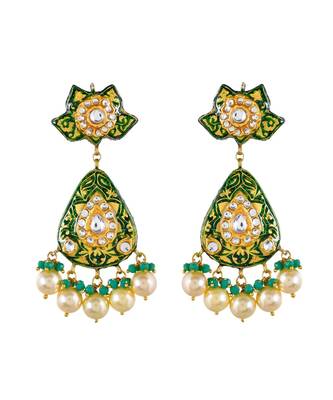 Emerald Green Hasli Style Necklace Set 4