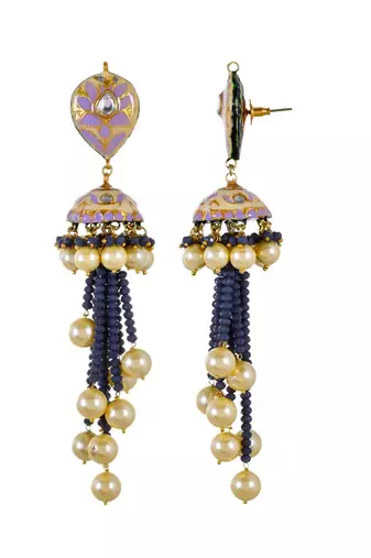 Lilac & Ivory Necklace Set