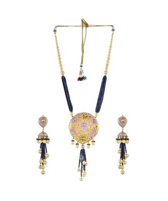 Lilac & Ivory Necklace Set 5