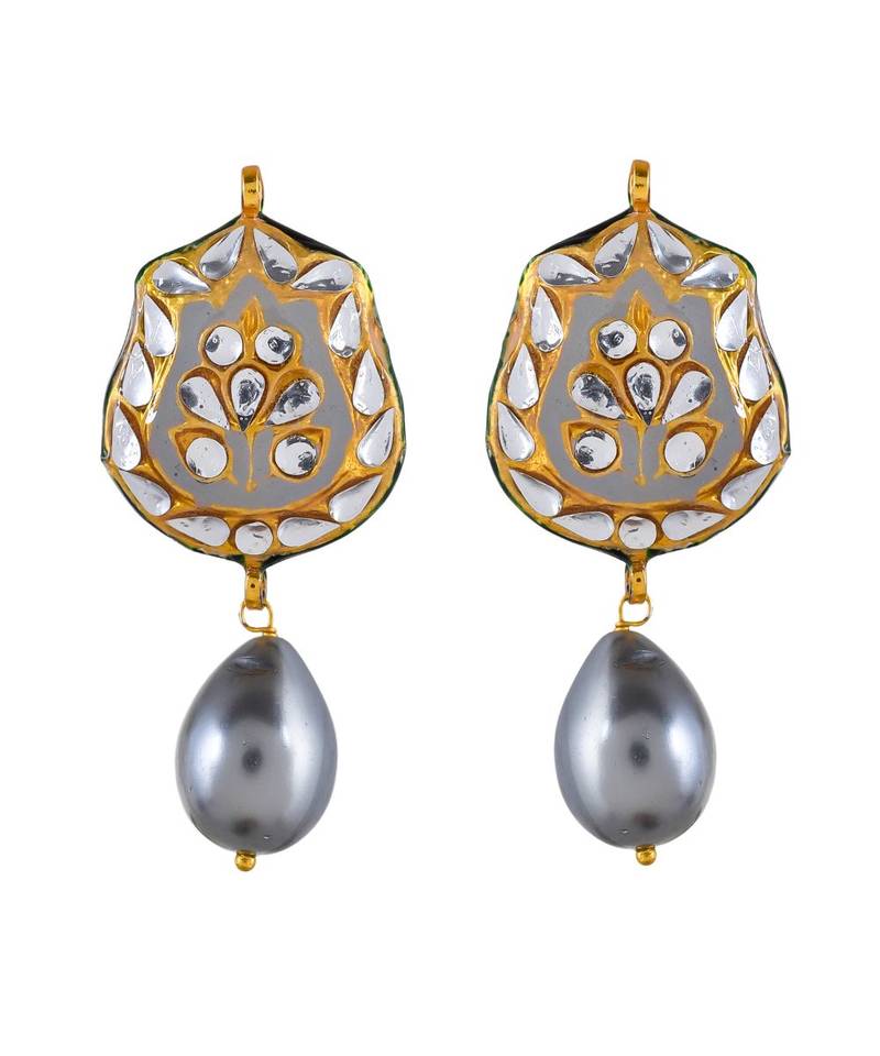 Magical Grey Choker Style Necklace Set