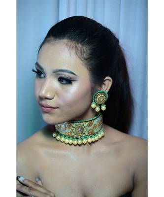 Pastel Choker Style Necklace Set 1