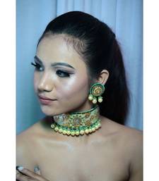 Pastel Choker Style Necklace Set
