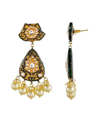 Black Pearl Earrings 4