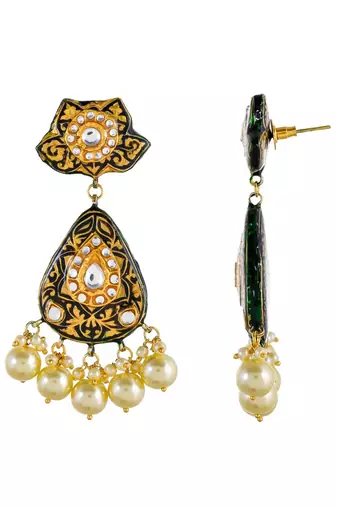 Black Pearl Earrings