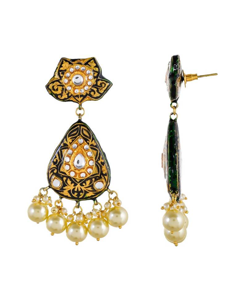 Black Pearl Earrings