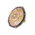 Ivory & pink adjustable ring