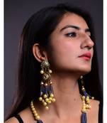 Turquoise & Black Earrings