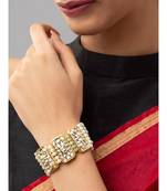 gold kundan bracelets