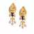 gold kundan Earrings