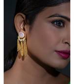 gold kundan Earrings