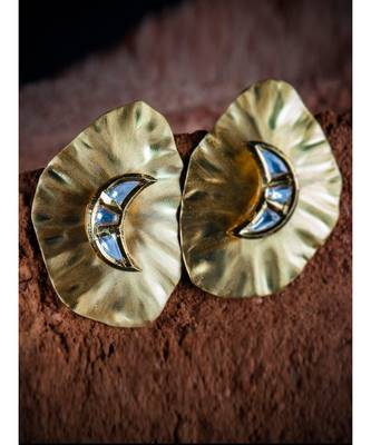 gold kundan Earrings 2
