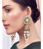 gold kundan Earrings