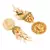 gold kundan Earrings