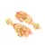 gold kundan Earrings
