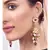 gold kundan Earrings