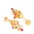 gold kundan Earrings