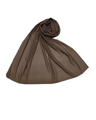 Premium Chiffon Hijab  Dark Brown 3