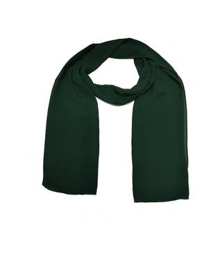 Premium Chiffon Hijab  Dark Green 1
