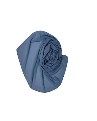 Premium Chiffon Hijab  Blue 2